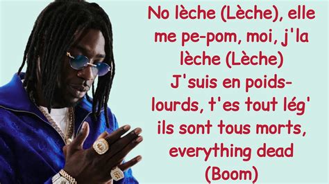 paroles de gazo no lèche